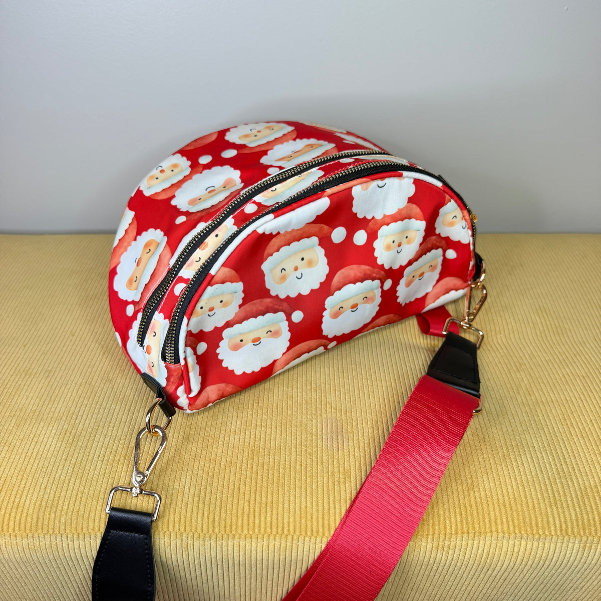 The Roni Nylon Crossbody - Christmas - Santa
