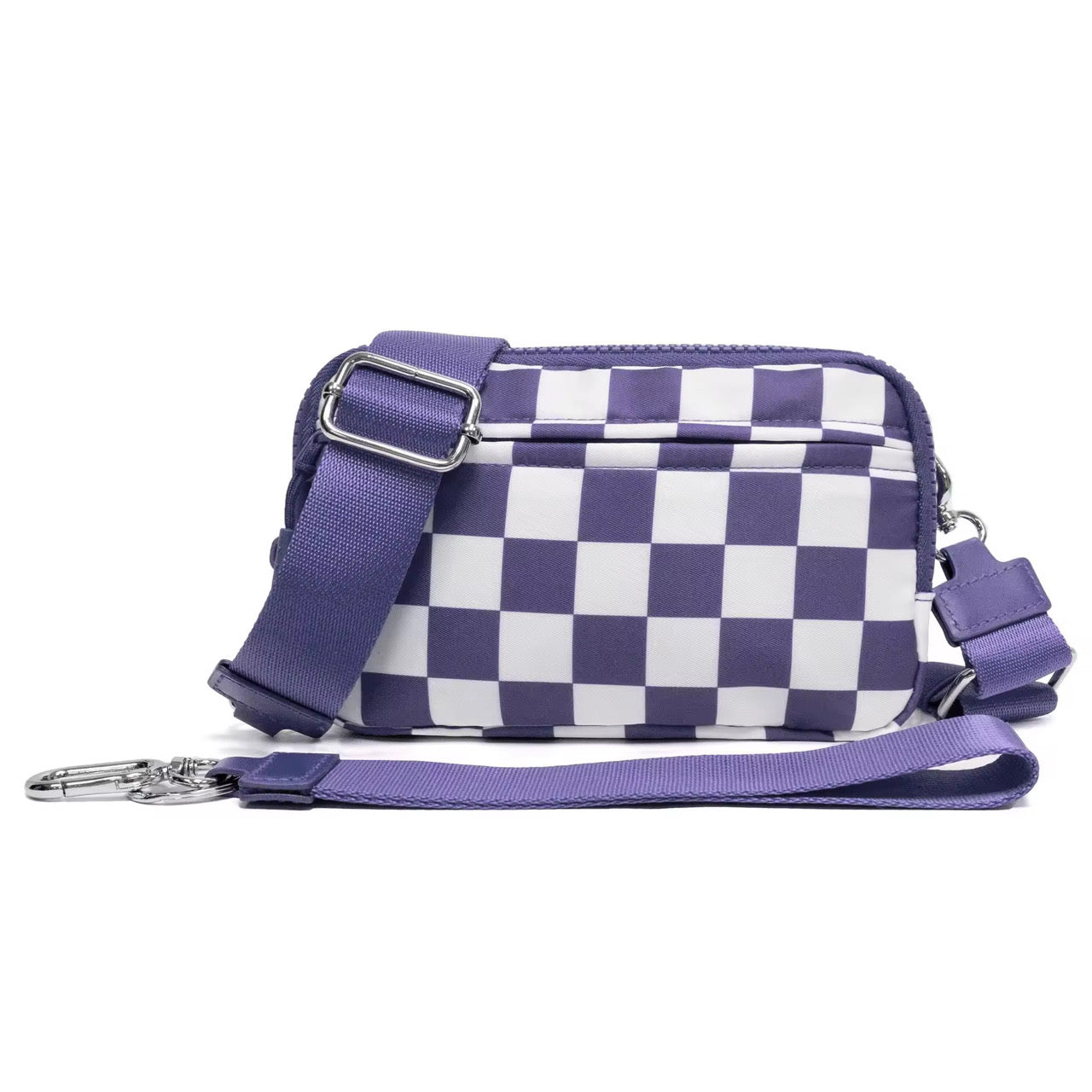 Remi - Nylon Crossbody Checkered - PREORDER