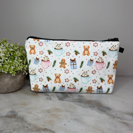 Pouch - Christmas - Cocoa Gingerbread Bear