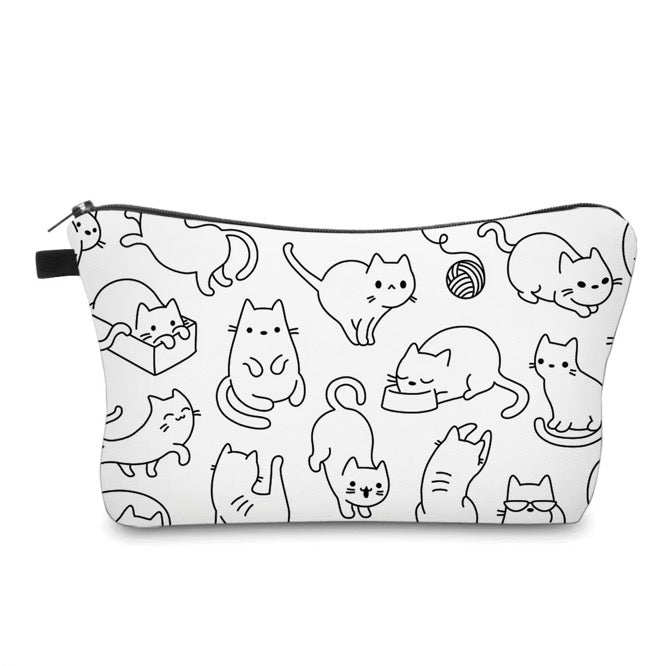 Pouch - Cat Outline