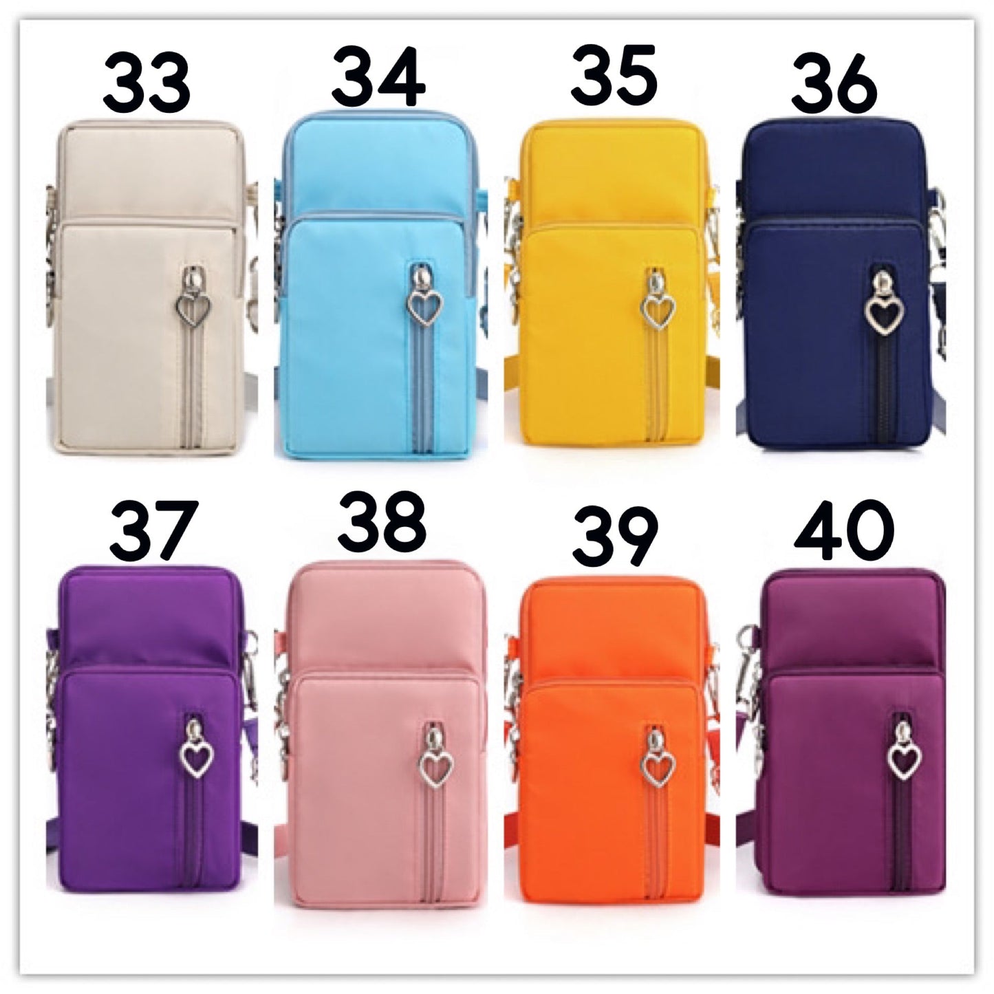 Mia Crossbody Nylon Wallet - PREORDER