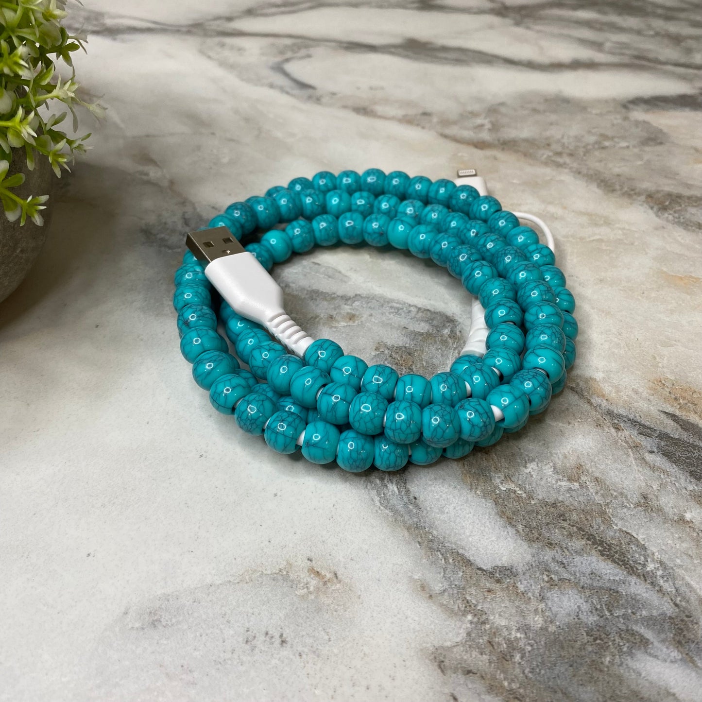 Charging Cord - Beaded #2 - PREORDER