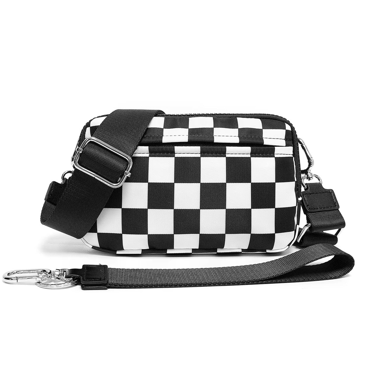 Remi - Nylon Crossbody Checkered - PREORDER