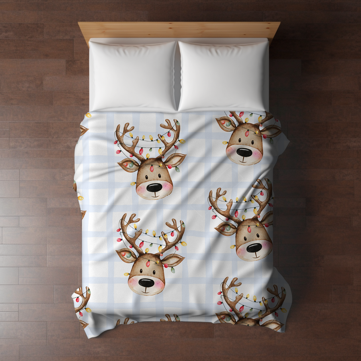 Blanket Christmas #4 - Reindeer Lights - PREORDER
