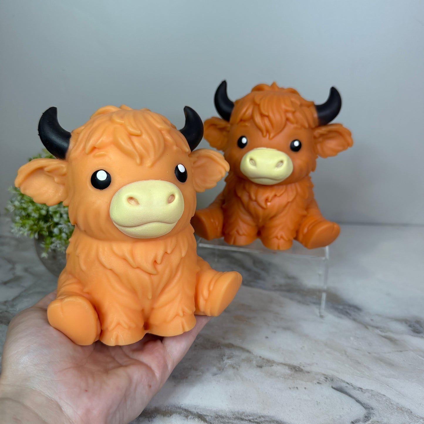 Squishy Toy - Jumbo Highland Cow- PREORDER