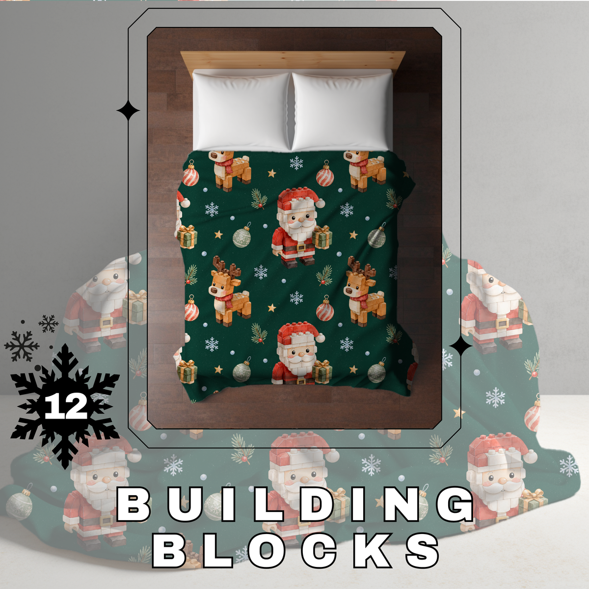 Blanket Christmas #12 - Building Blocks - PREORDER