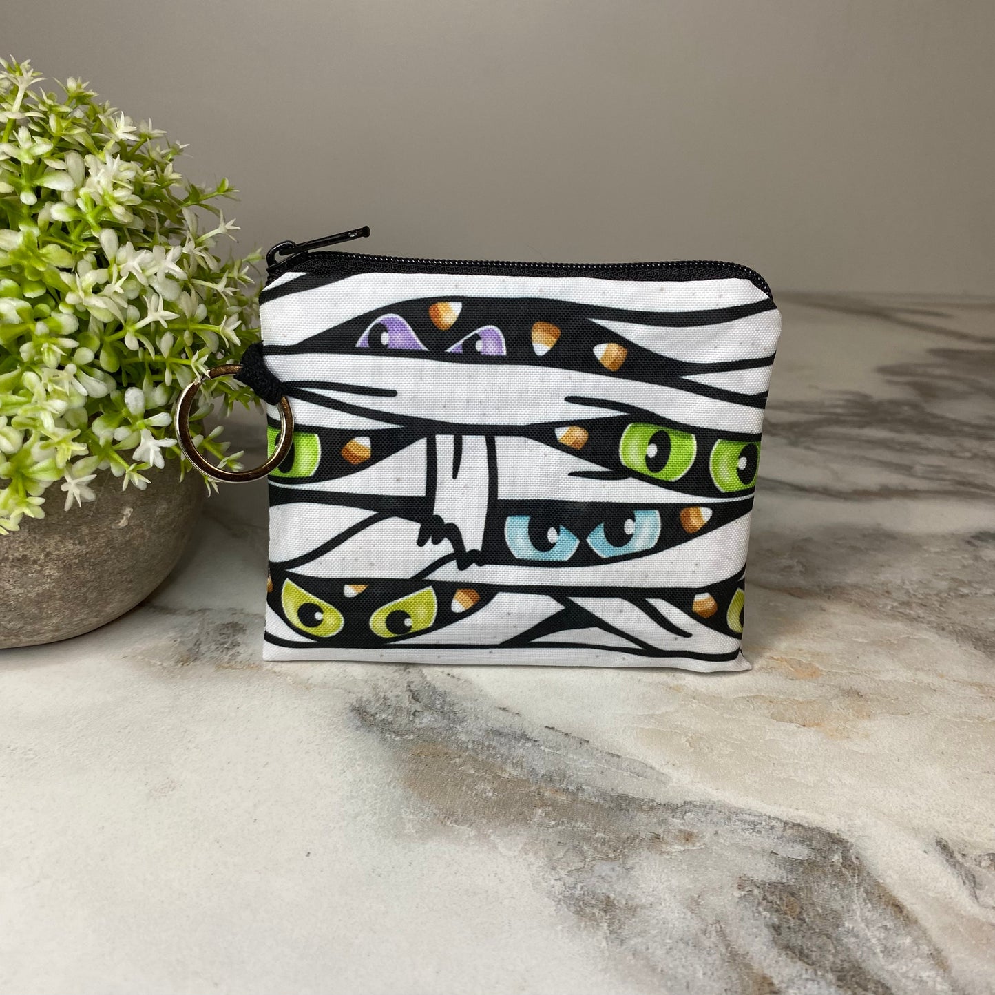 Mini Pouch - Halloween Fall - Mummies