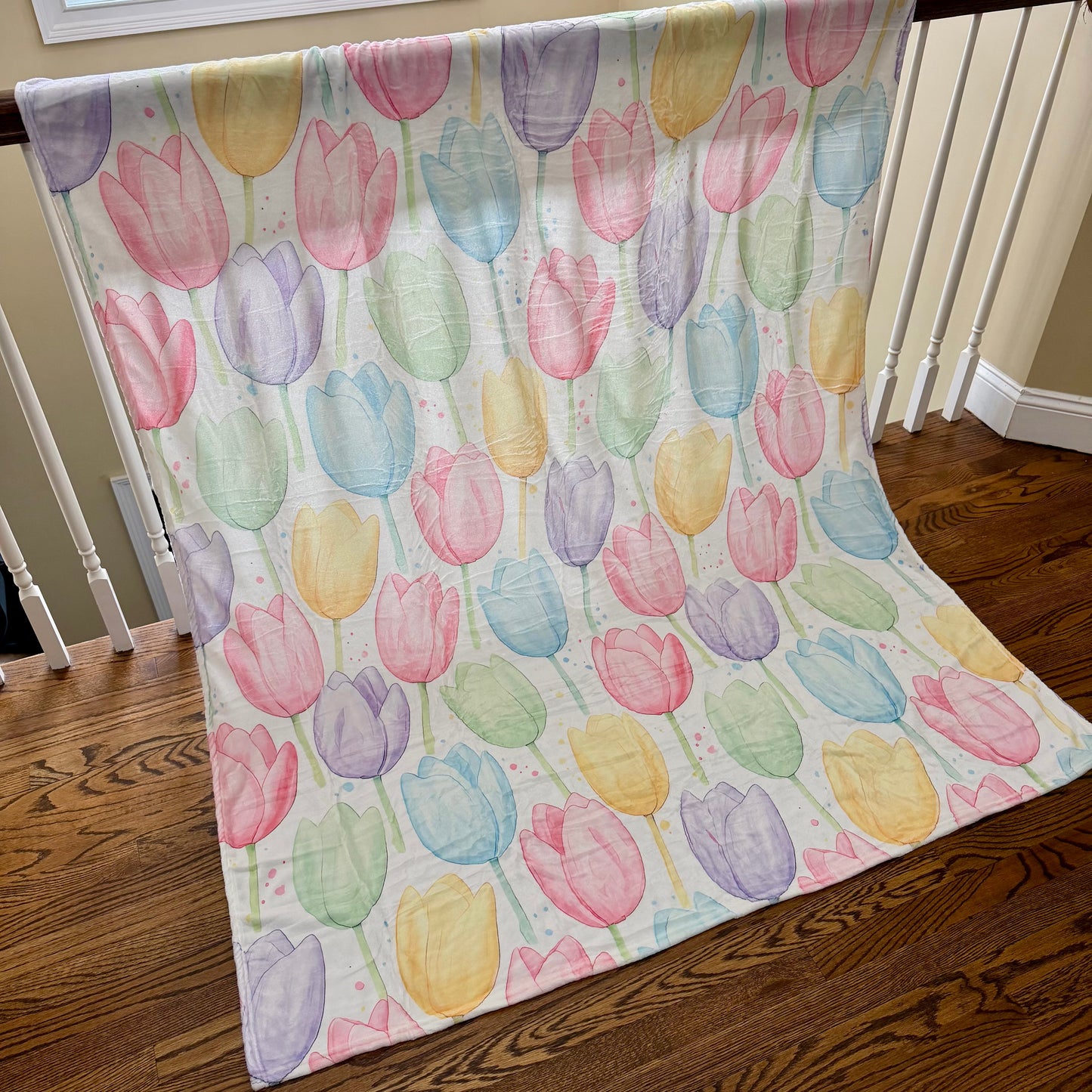 Blanket - Spring Tulip Floral