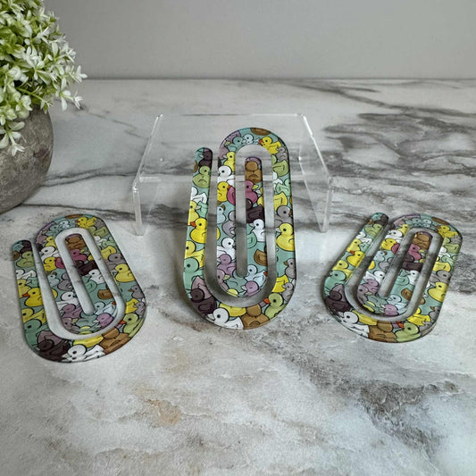 Jumbo Paperclip - Ducks